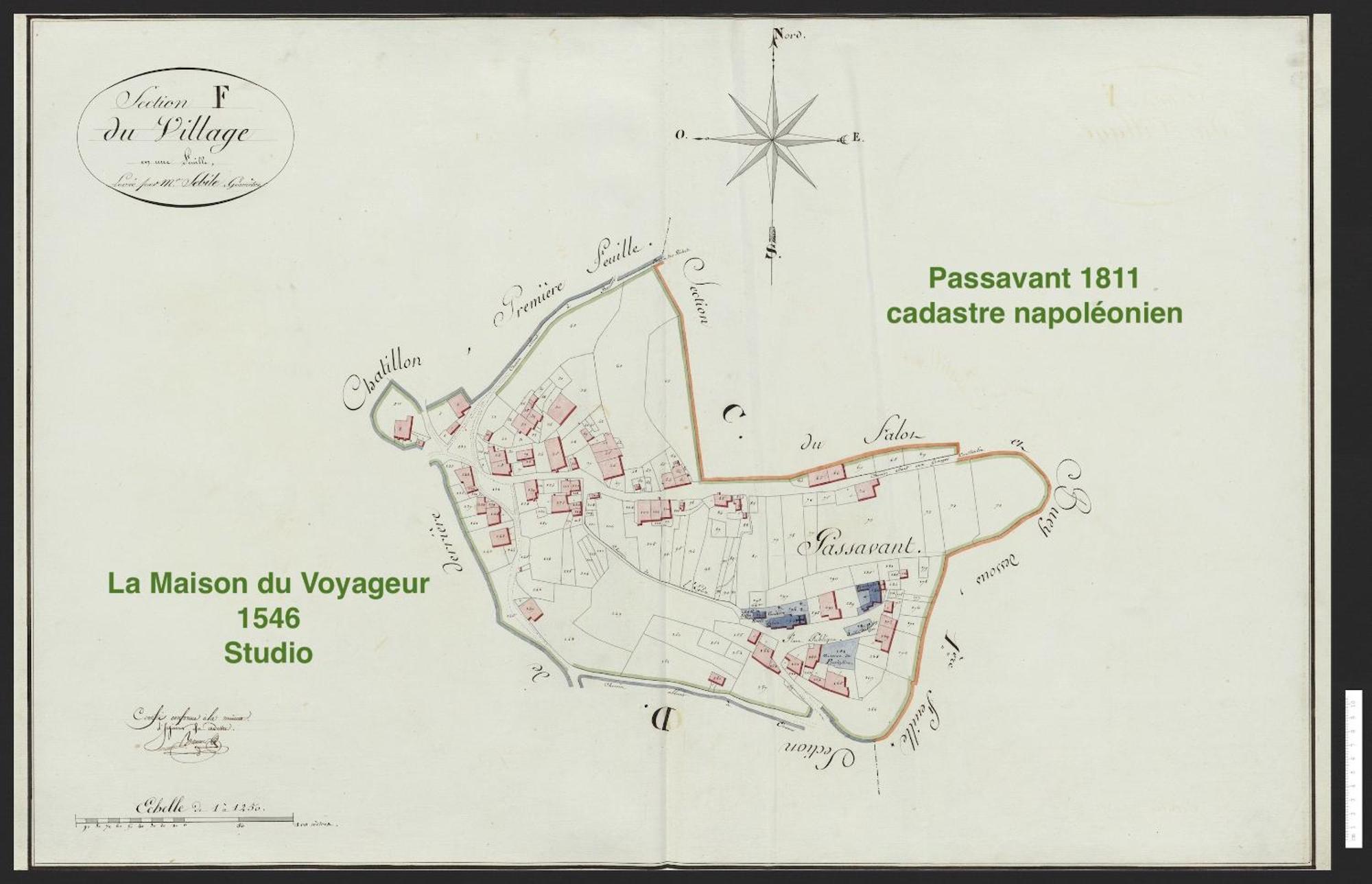 La Maison Du Voyageur 1546 Passavant Dış mekan fotoğraf
